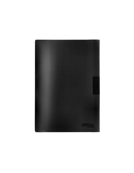 Carpeta beautone dossier pinza lateral 35365 polipropildin a4 negra 25 h pinza desli pack de 10 retractilado