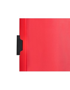 Carpeta beautone dossier pinza lateral 35360 polipropildin a4 roja 25 h pinza desliz pack de 10 retractilado