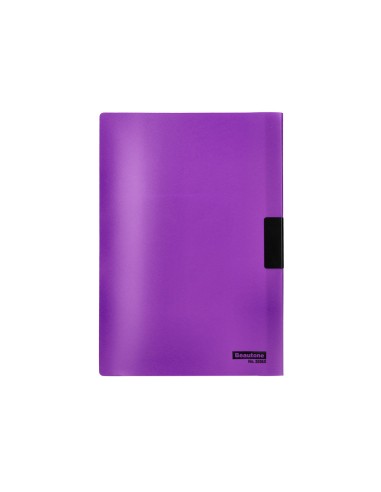 Carpeta beautone dossier pinza lateral 45306 polipropildin a4 violeta 25 h pinza des pack de 10 retractilado