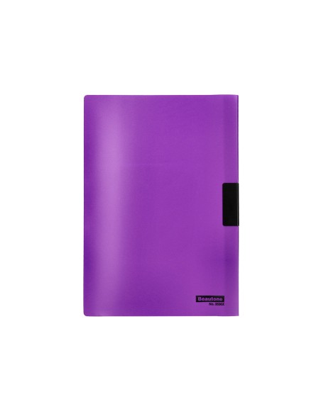 Carpeta beautone dossier pinza lateral 45306 polipropildin a4 violeta 25 h pinza des pack de 10 retractilado