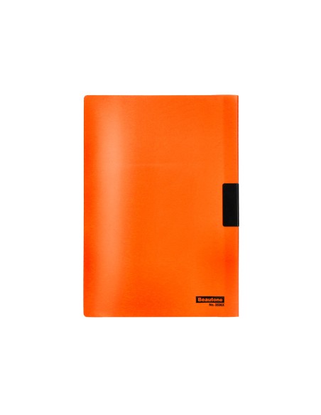 Carpeta beautone dossier pinza lateral 45301 polipropildin a4 naranja 25 h pinza des pack de 10 retractilado