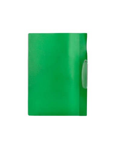 Carpeta beautone dossier pinza lateral 48383 polipropildin a4 verde pinza giratoria pack de 10 retractilado