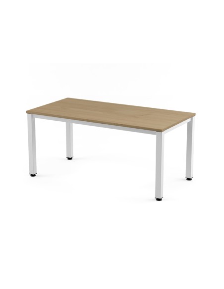 Mesa de oficina rocada executive 2001am08 color blanco roble 140x80 cm Mesa de oficina rocada executive 2001am08 color blanco roble 140x80 cm
