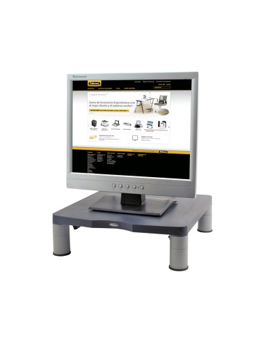 Soporte fellowes para monitor tft estandar ajustable en altura 50 100x340x340 mm color grafito