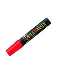 Rotulador artline poster marker epp 4 roj punta redonda 2 mm color rojo