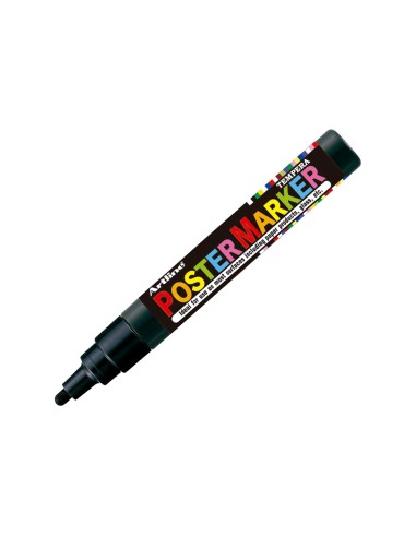 Rotulador artline poster marker epp 4 neg punta redonda 2 mm color negro
