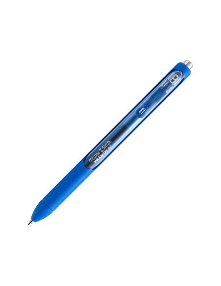 Boligrafo paper mate inkjoy retractil gel pen 07mm azul punta de bola trazo 035mm