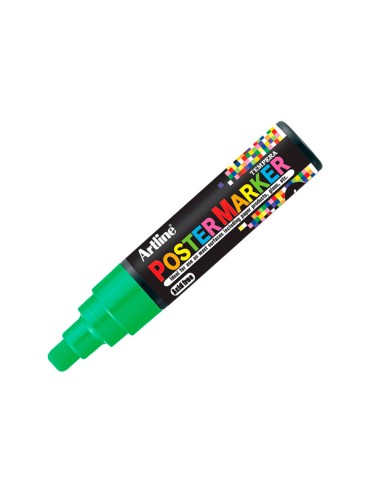 Rotulador artline poster marker epp 6 ver punta redonda 6 mm color verde