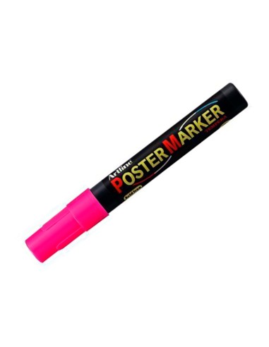 Rotulador artline poster marker epp 4 ros flu punta redonda 2 mm color rosa fluor