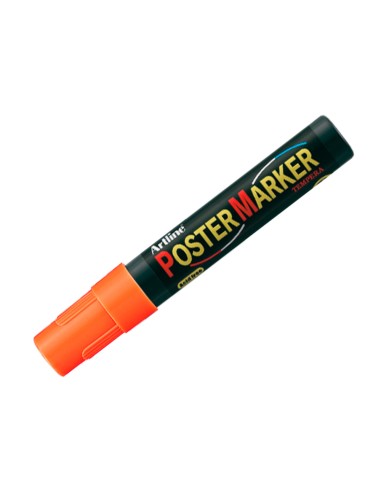 Rotulador artline poster marker epp 4 nar flu punta redonda 2 mm color naranja fluor