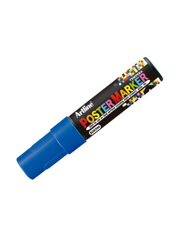 Rotulador artline poster marker epp 6 azu punta redonda 6mm color azul