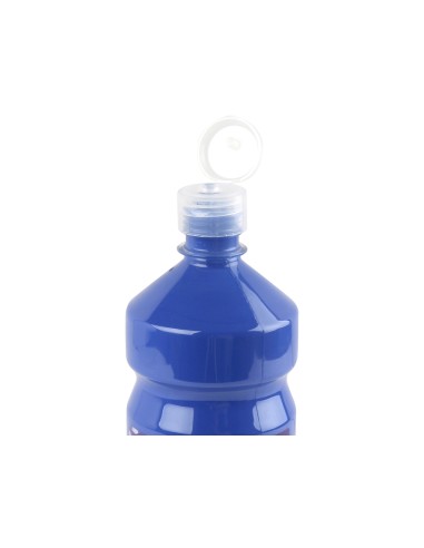 Tempera liquida liderpapel escolar 1000 ml azul marino