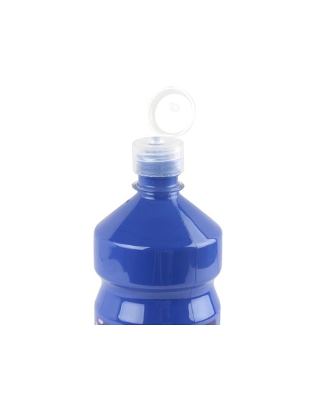 Tempera liquida liderpapel escolar 1000 ml azul marino