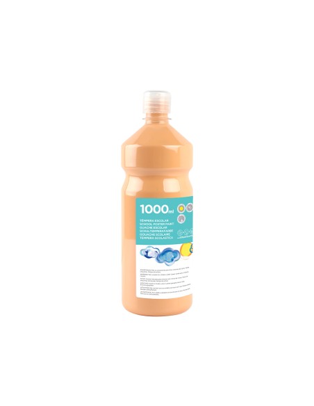 Tempera liquida liderpapel escolar 1000 ml carne