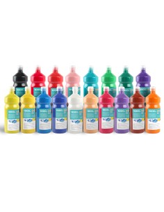 Tempera liquida liderpapel escolar 1000 ml carne
