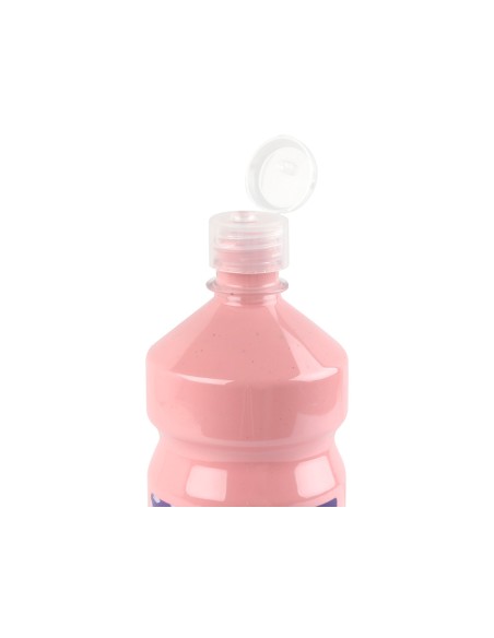 Tempera liquida liderpapel escolar 1000 ml rosa