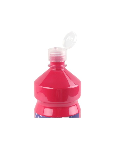 Tempera liquida liderpapel escolar 1000 ml fucsia