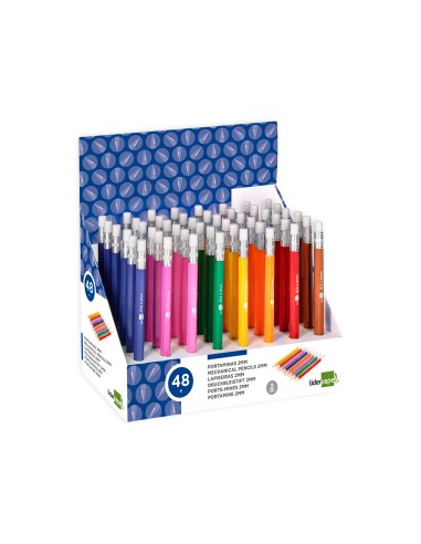 Portaminas liderpapel 2 mm colores surtidos