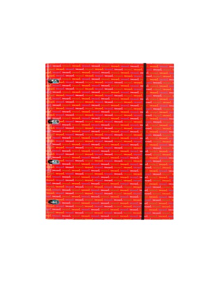 Carpeta con recambio liderpapel a4 cuadro 5mm forrada 4 anillas 20mm