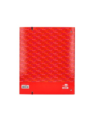 Carpeta con recambio liderpapel a4 cuadro 5mm forrada 4 anillas 20mm