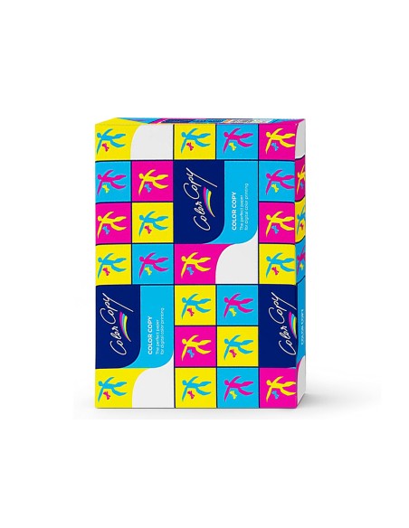 Papel fotocopiadora color copy 320x450 mm sra3 300 gr paquete de 125 hojas