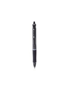 Boligrafo pilot acroball negro tinta aceite punta de bola de 10mm retractil