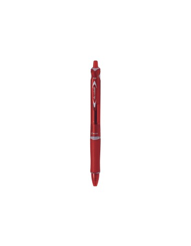 Boligrafo pilot acroball rojo tinta aceite punta de bola de 10mm retractil