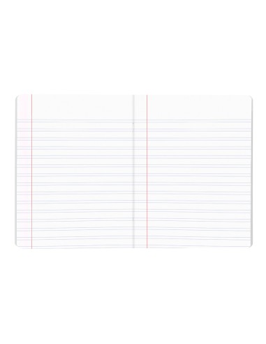 Libreta liderpapel scriptus a5 plus 48 hojas 90g m2 pauta 4ª35 mm con margen