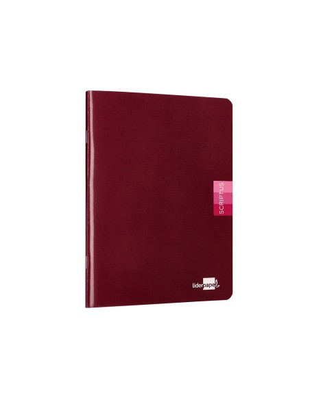 Libreta escolar liderpapel scriptus 48h din a5 cuadro 6 mm papel 90 gr sin margen
