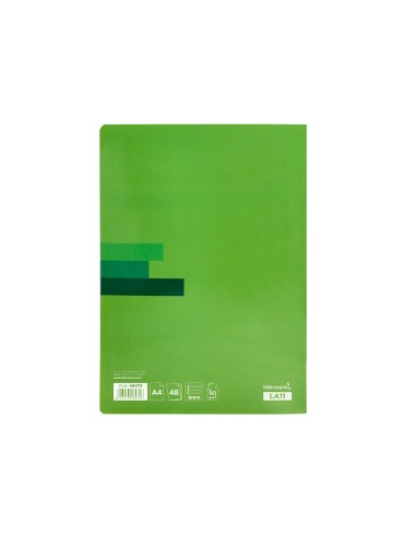 Libreta liderpapel scriptus a4 48 hojas 90g m2 horizontal con margen