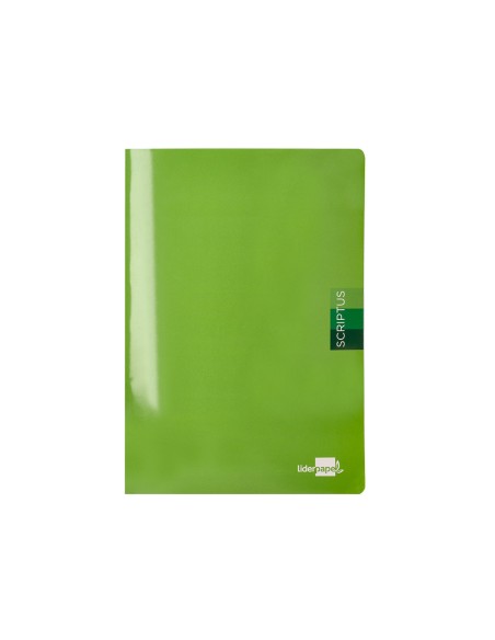 Libreta liderpapel scriptus a4 48 hojas 90g m2 horizontal con margen