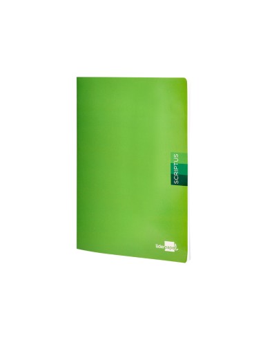 Libreta liderpapel scriptus a4 48 hojas 90g m2 horizontal con margen