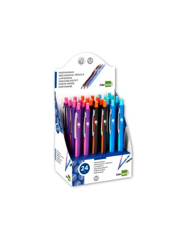 Portaminas liderpapel 05 mm colores surtidos