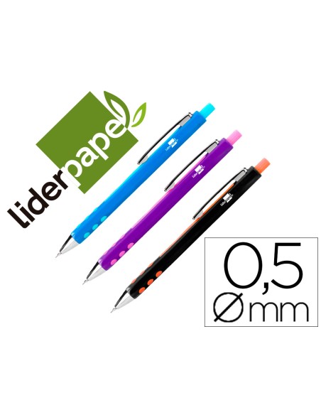 Portaminas liderpapel 05 mm colores surtidos