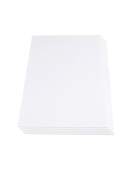 Carton pluma liderpapel blanco adhesivo 1 cara 100x140 cm espesor 5 mm