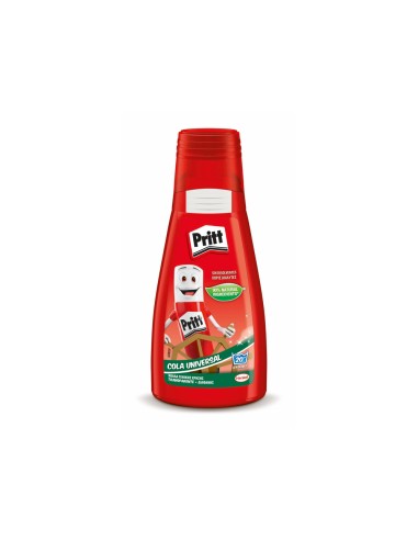 Pegamento cola universal pritt transparente bote de 100 gr