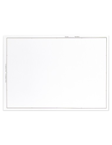 Papel dibujo liderpapel 210x297mm 150g m2 sin recuadro pack de 10 hojas