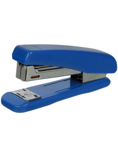 Grapadora q connect kf11064 plastico azul capacidad 25 hojas