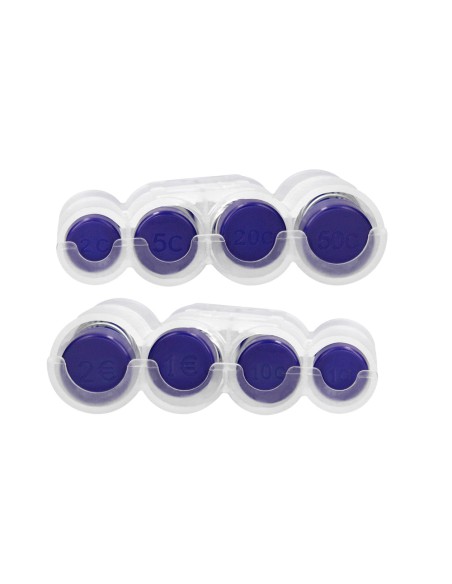 Portamonedas q connect con muelle valido para 8 fracciones de euros Portamonedas q connect con muelle valido para 8 fracciones de euros