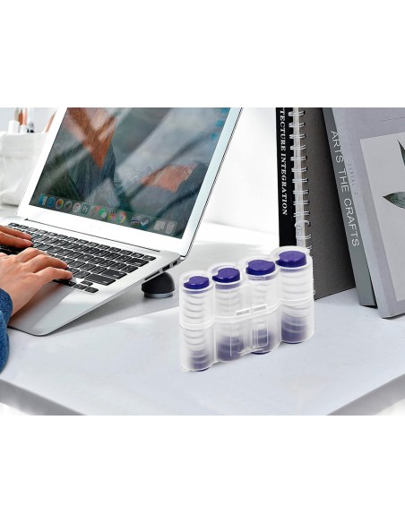 Portamonedas q connect con muelle valido para 8 fracciones de euros Portamonedas q connect con muelle valido para 8 fracciones de euros