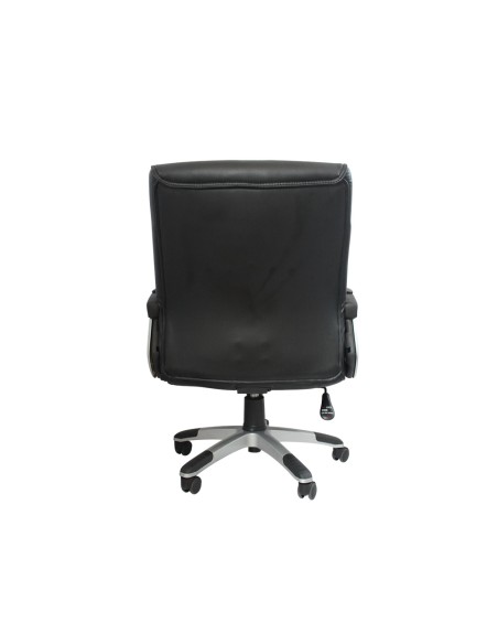 Silla de direccion q connect con respaldo medio regulable altura 90085mm alto 500mm ancho y 500mm prof color negro Silla de direccion q connect con respaldo medio regulable altura 90085mm alto 500mm ancho y 500mm prof color negro