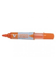 Rotulador pilot v board master para pizarra blanca naranja tinta liquida trazo 23mm