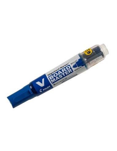 Rotulador pilot v board master para pizarra blanca azul tinta liquida trazo 23mm