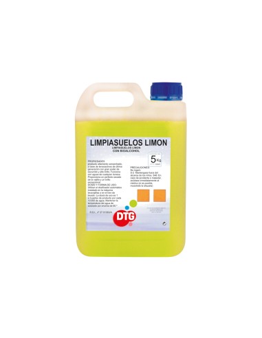 Limpiasuelos aroma limon garrafa de 5 litros