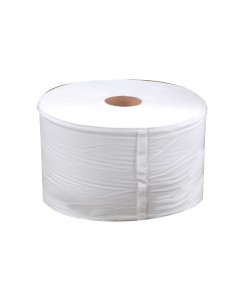 Papel secamanos industrial 26 cms de ancho x 400 mts aprox diametro 335 cm para el dispensador 46826