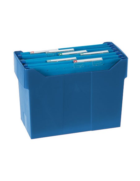 Soporte para carpetas colgantes archivo 2000 archivox poliestireno azul capacidad 20 carpetas din a4 Soporte para carpetas colgantes archivo 2000 archivox poliestireno azul capacidad 20 carpetas din a4