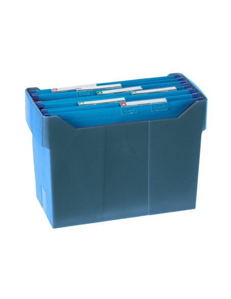 Soporte para carpetas colgantes archivo 2000 archivox poliestireno azul capacidad 20 carpetas din a4 Soporte para carpetas colgantes archivo 2000 archivox poliestireno azul capacidad 20 carpetas din a4