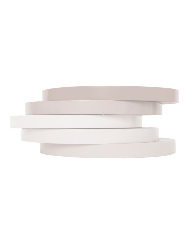 Cinta adhesiva q connect 66m x 9mm blanca para cerrar bolsas