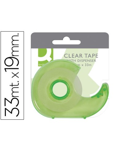Miniportarrollo q connect para cinta de 33 mt x 19 mm