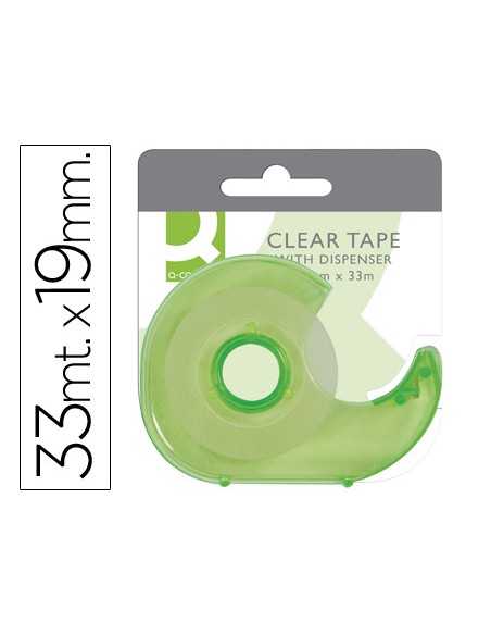 Miniportarrollo q connect para cinta de 33 mt x 19 mm